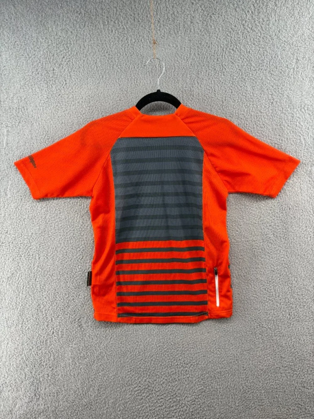 Troy Lee Designs Youth M MTB Bike Jersey Orange Gray Motocross BMX